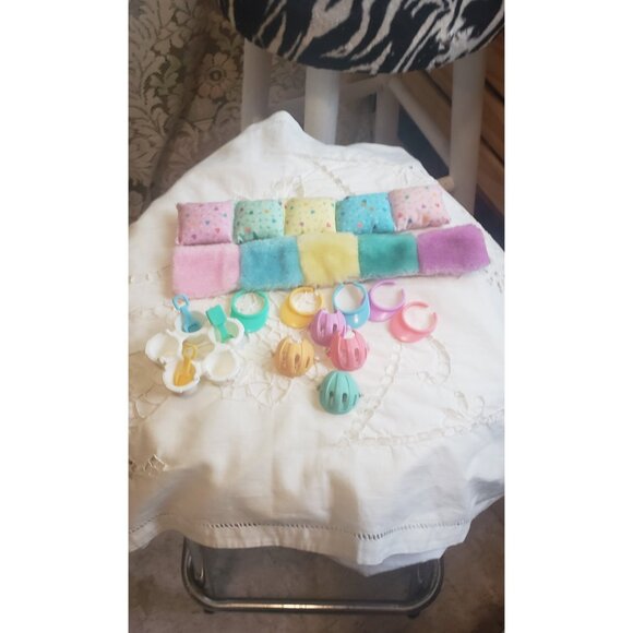 Quints Accessory Lot Vintage Tyco Toys Beach Accessories Sun Visor Sand - Picture 6 of 10